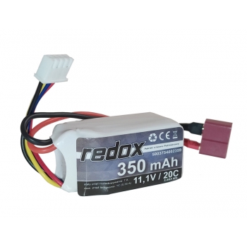 Redox 350 mAh 11,1 V 20 C DEAN - LiPo-Pack